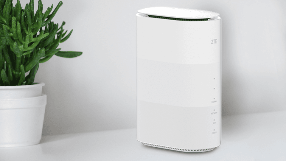 5G-router för mobilt bredband.